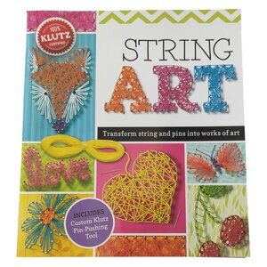 Klutz String Art Book Kit Kid's Arts and Crafts Kit Used
